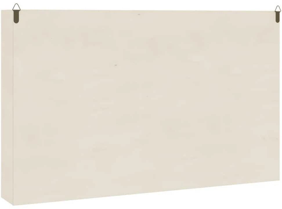 Medinė kolekcinė vitrina su durelėmis, 60x8,5x37cm