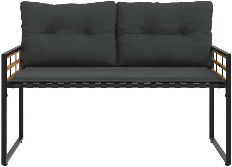 Medinis sluoksnio suolelis 114 x 55 x 77 cm Blanki pilka