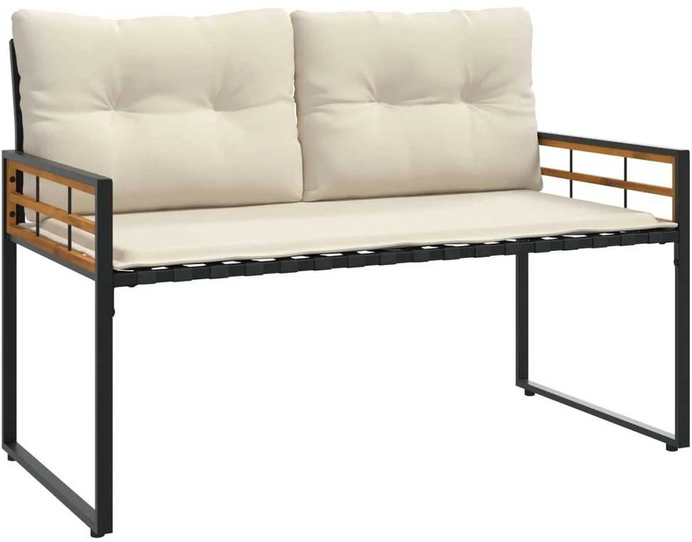Medinis sluoksnio suolelis 114 x 55 x 77 cm Kreminė