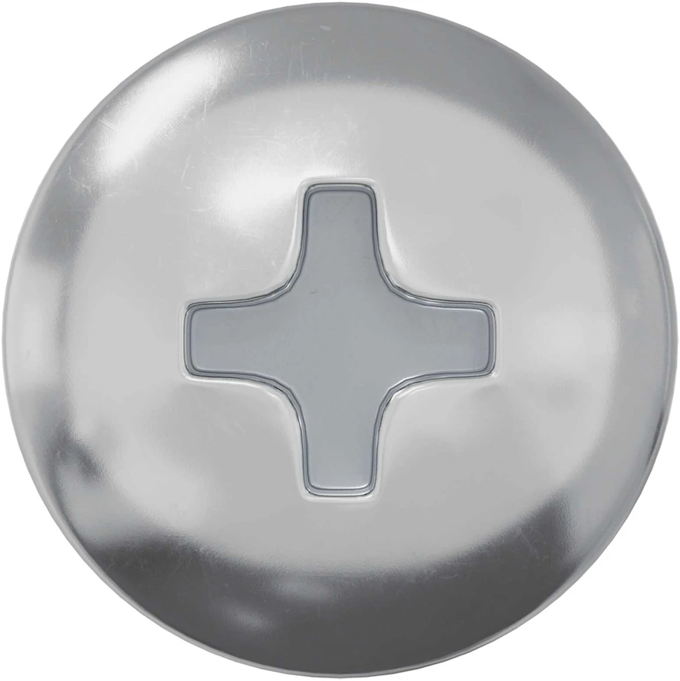 Medinis varžtas 2 vnt. Sidabrinė 9,8 x 53 mm Plienas
