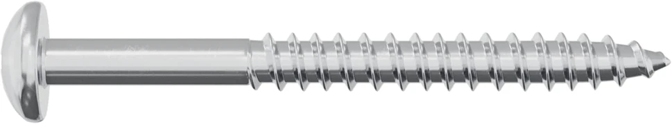 Medinis varžtas 3273 vnt. Sidabrinė 9,8 x 53 mm Plienas