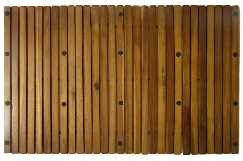 Medinis Vonios Kilimėlis 80 x 50 cm, Akacija