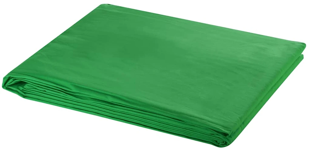 Medvilninis fonas be stovo, žalias, 500x300cm, Chroma-key