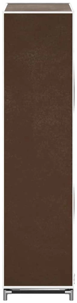 Medžiaginė Spintelė Batams 58 x 28 x 106 cm, Uždaroma, Ruda