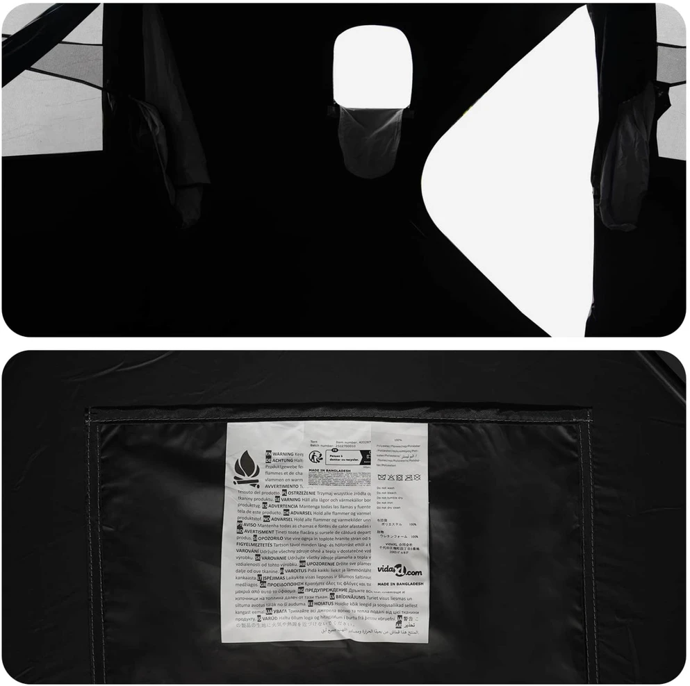 Medžioklės palapinė Balta Tamsinanti 143 x 143 x 165 cm