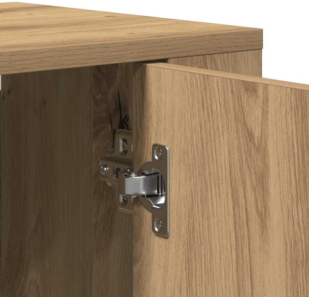 Highboardas artisano ąžuolo 80 x 33 x 150 cm Apdirbta mediena