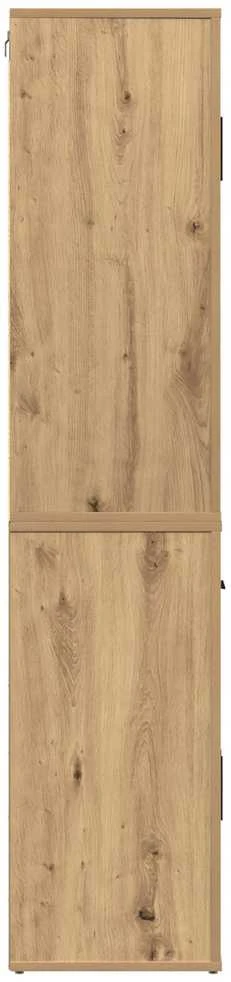 Highboardas artisano ąžuolo 80 x 33 x 150 cm Apdirbta mediena