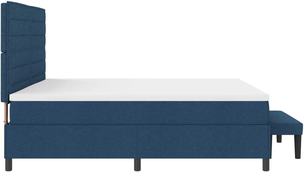 Kiemas lova su galvūgalio Mėlyna 200 x 200 cm audinys