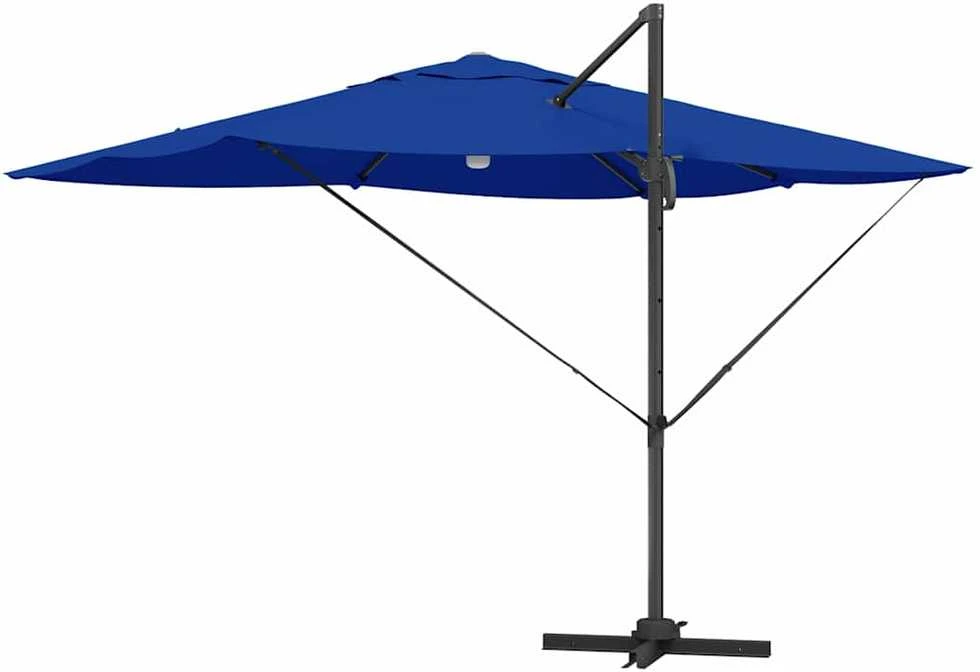 Skėtis nuo saulės 351 x 250 x 253 cm Poliesteris ir aliuminis