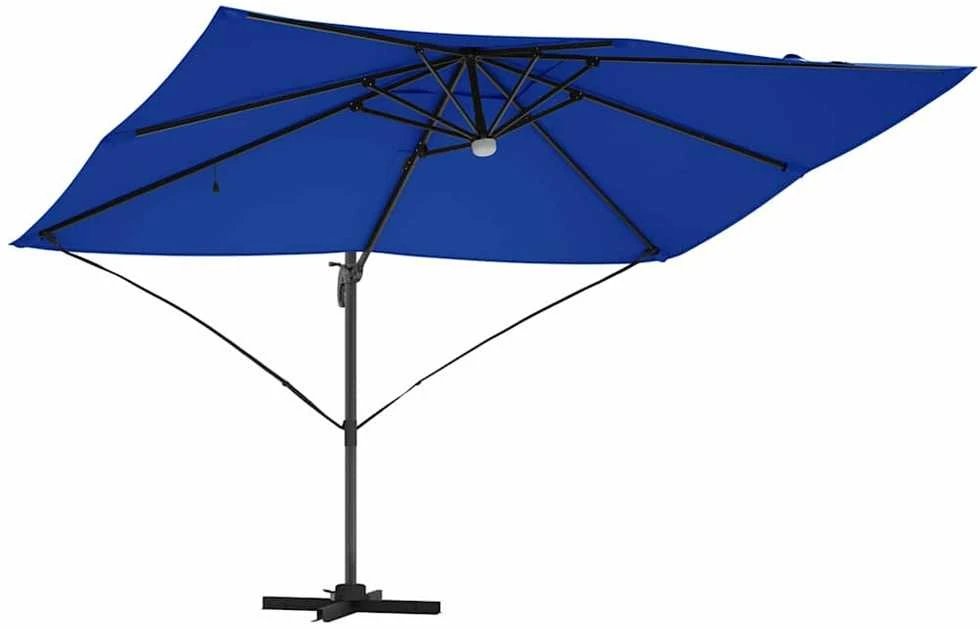 Skėtis nuo saulės 351 x 250 x 253 cm Poliesteris ir aliuminis