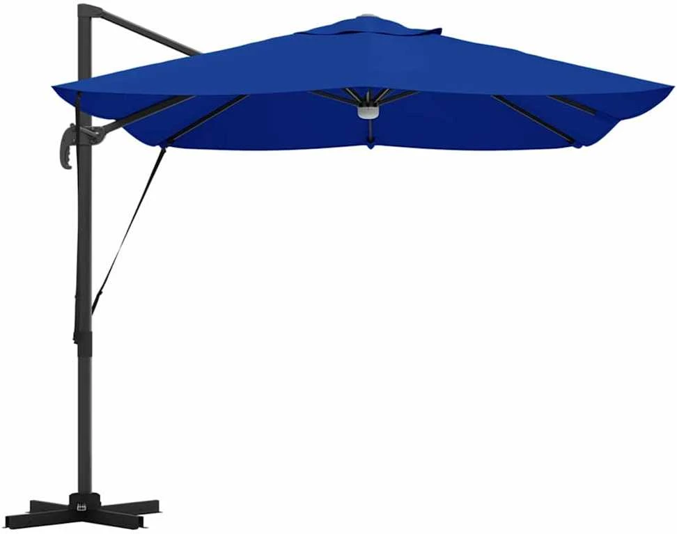 Skėtis nuo saulės 351 x 250 x 253 cm Poliesteris ir aliuminis