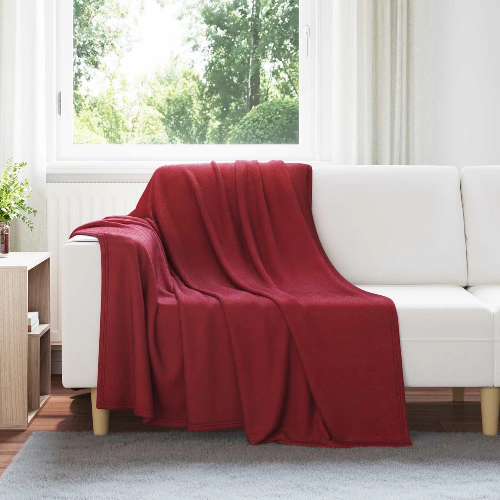 Mesti antklodės 24 vnt. Bordo raudona 200 x 150 cm 10.08 kg