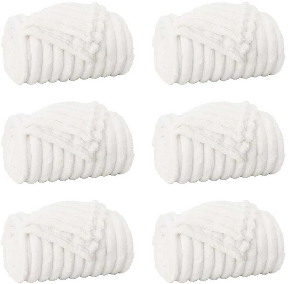 Mesti antklodės 6 vnt. Balta 200 x 150 cm 4.75 kg Flysas
