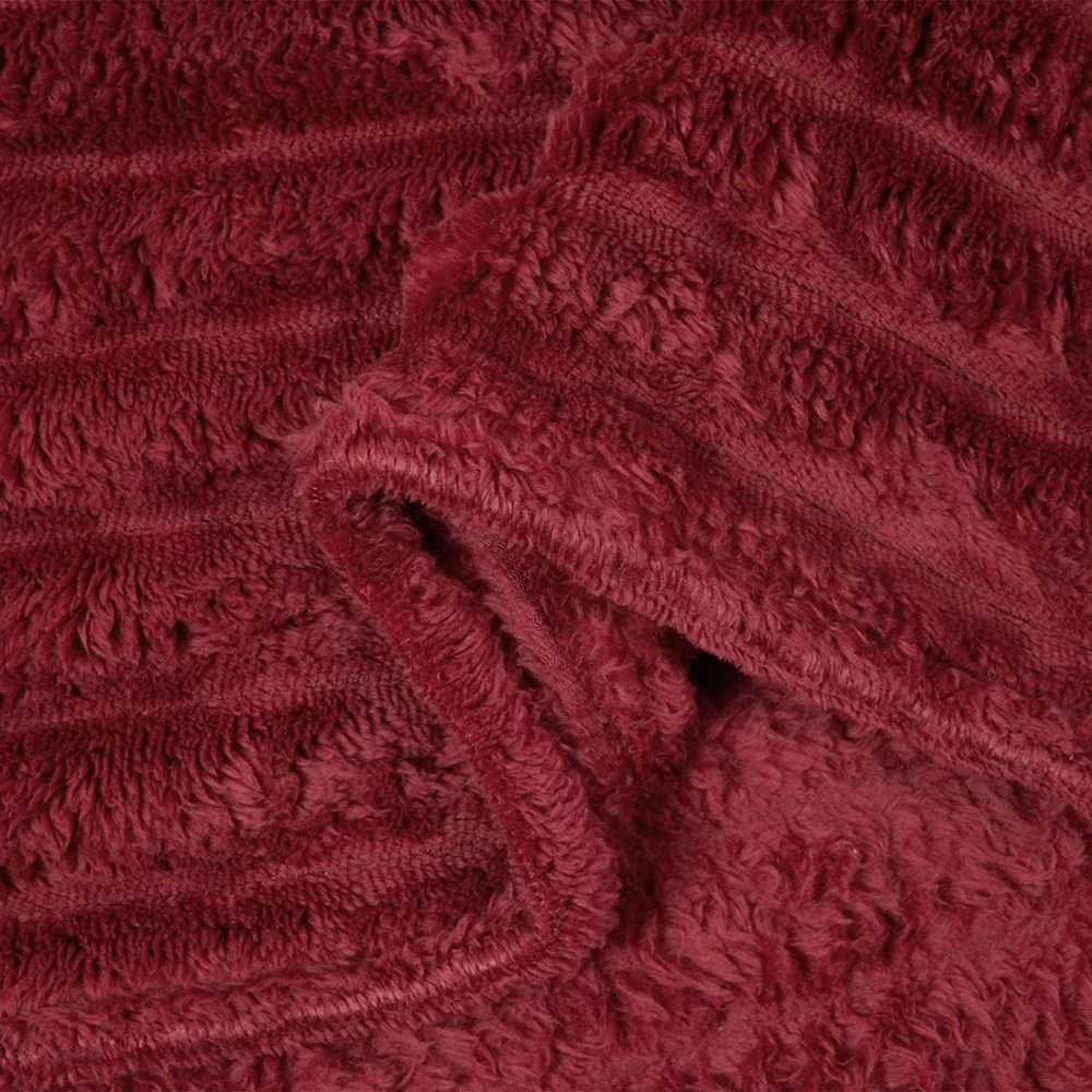 Mesti antklodės 6 vnt. Bordo raudona 150 x 130 cm 2.85 kg