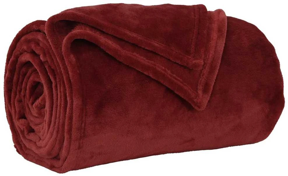 Mesti antklodės 6 vnt. Bordo raudona 150 x 200 cm 4.68 kg