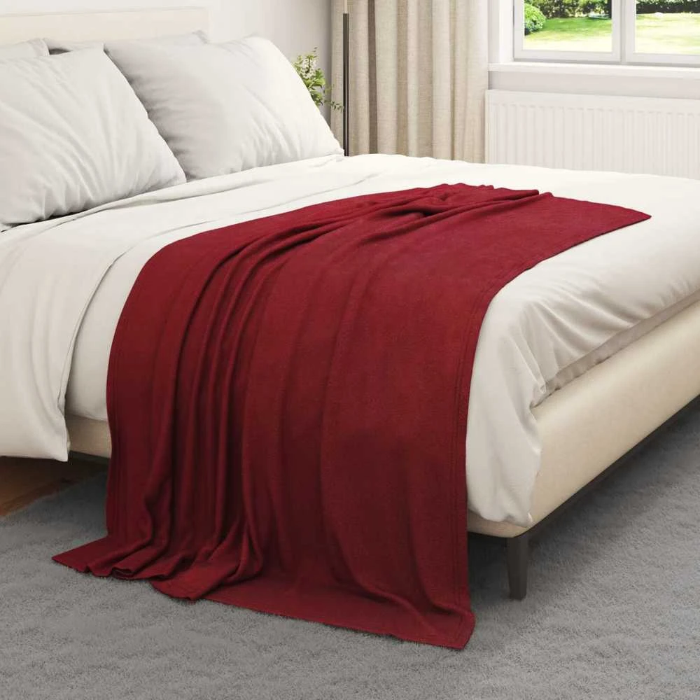 Mesti antklodės 6 vnt. Bordo raudona 170 x 130 cm 1.86 kg