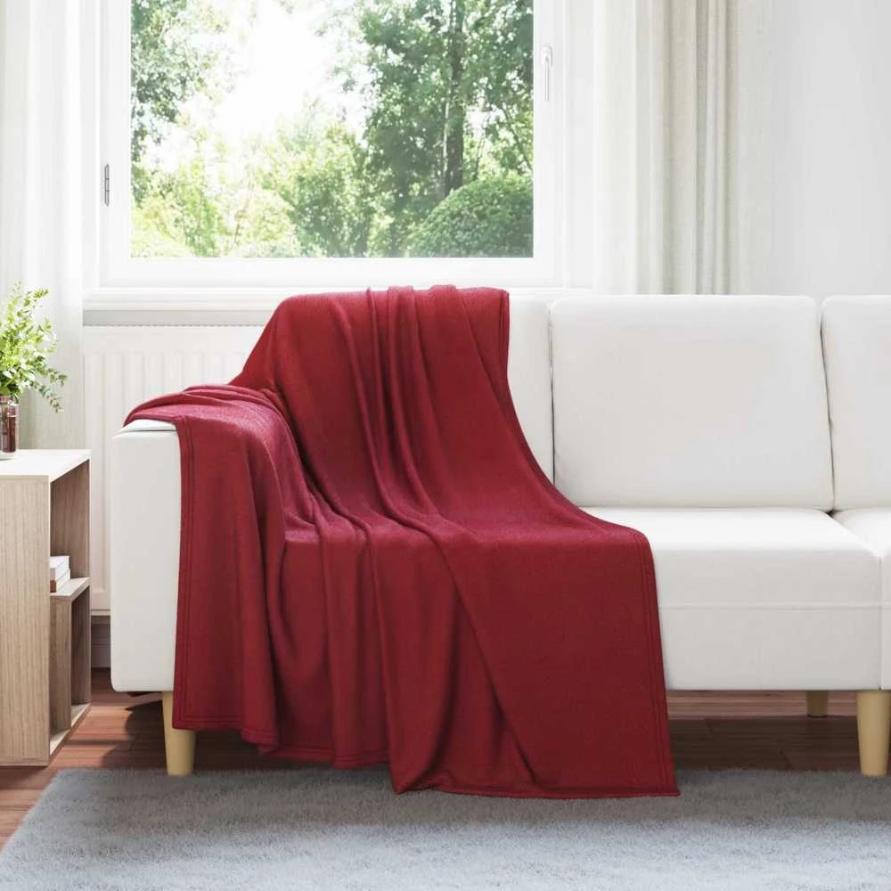 Mesti antklodės 6 vnt. Bordo raudona 170 x 130 cm 1.86 kg