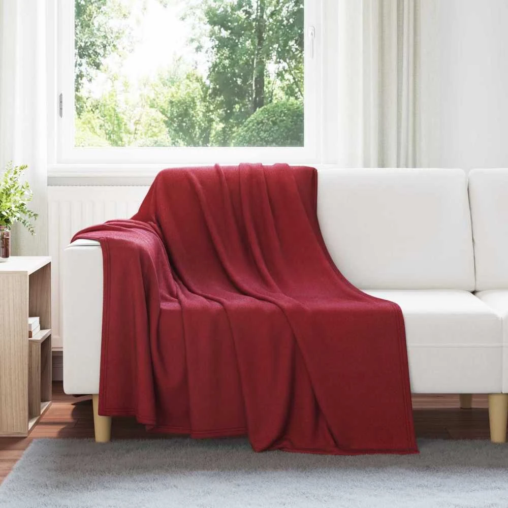 Mesti antklodės 6 vnt. Bordo raudona 200 x 150 cm 2.52 kg
