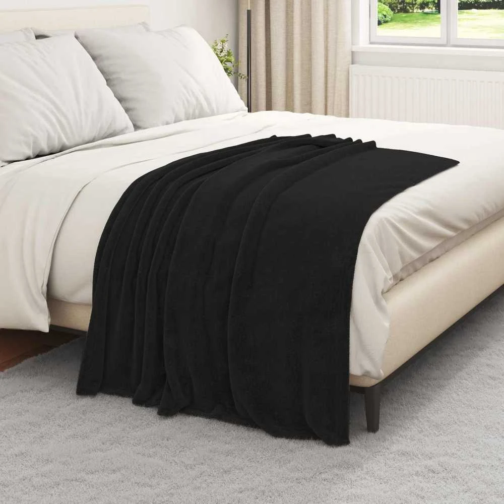 Mesti antklodės 6 vnt. Juoda 130 x 150 cm 3.04 kg Flysas