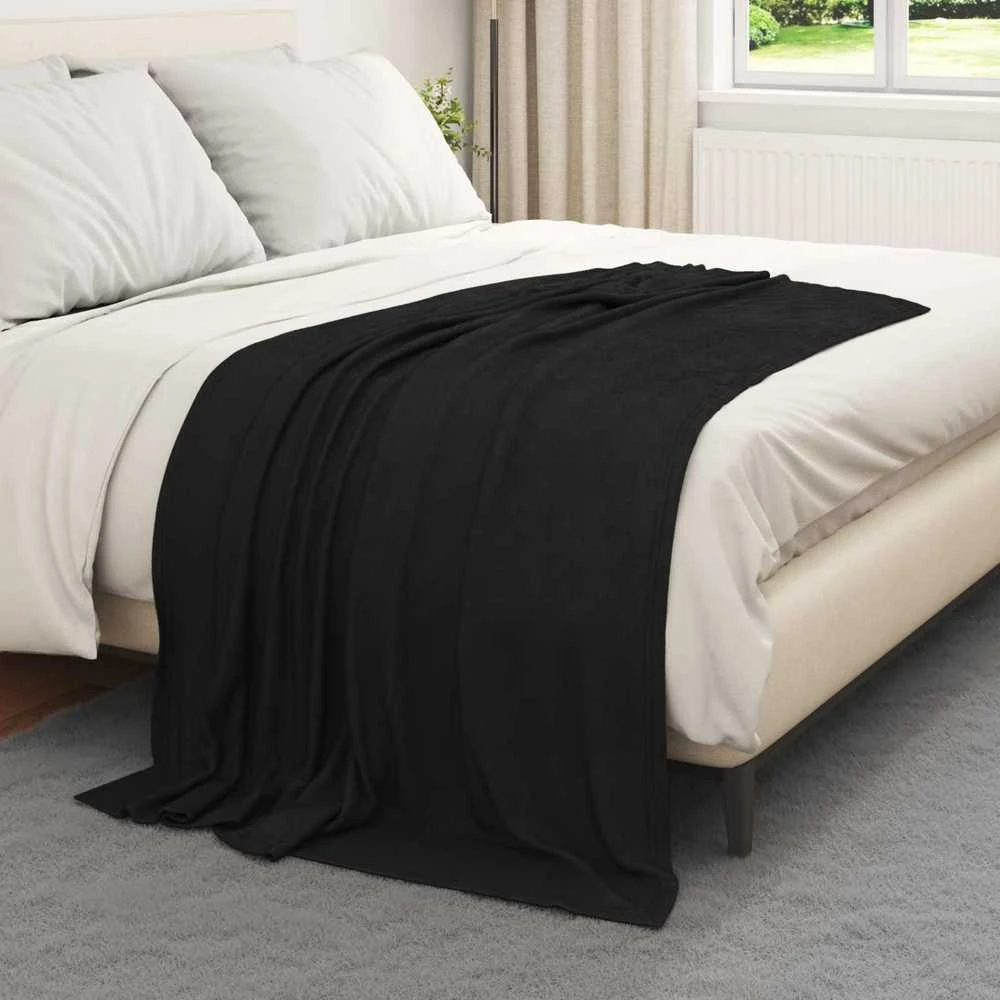 Mesti antklodės 6 vnt. Juoda 170 x 130 cm 1.86 kg Flysas