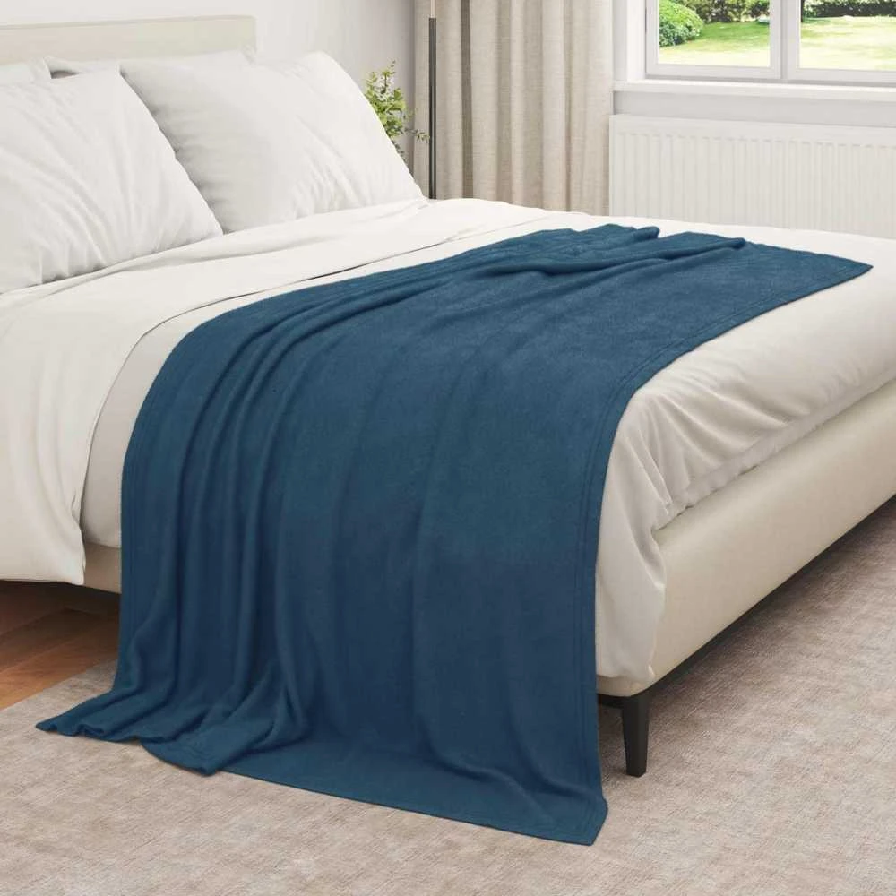 Mesti antklodės 6 vnt. Jūrinė mėlyna 210 x 140 cm 2.44 kg