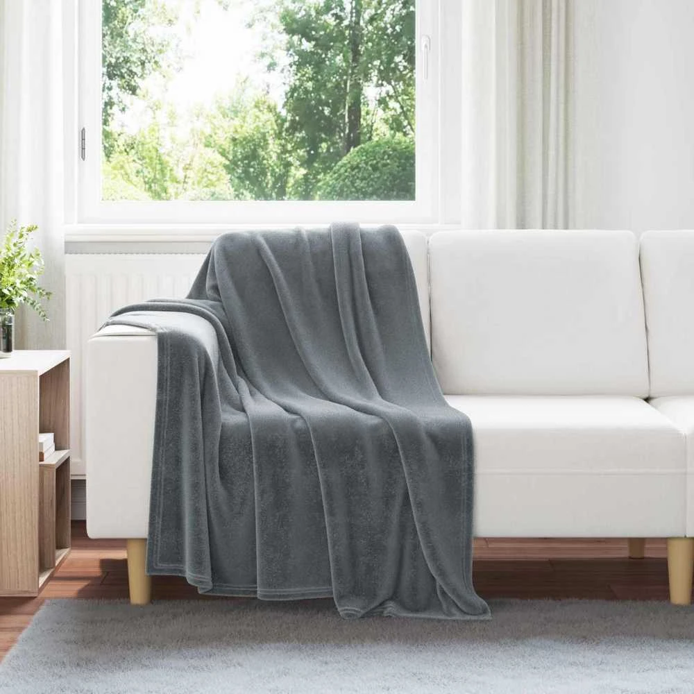 Mesti antklodės 6 vnt. Tamsiai pilka 130 x 150 cm 3.04 kg