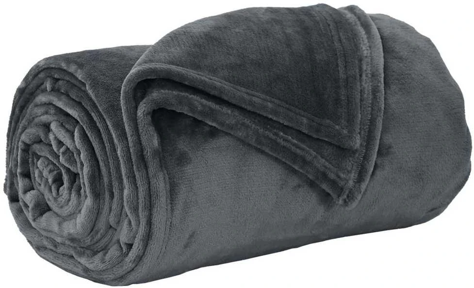 Mesti antklodės 6 vnt. Tamsiai pilka 150 x 200 cm 4.68 kg