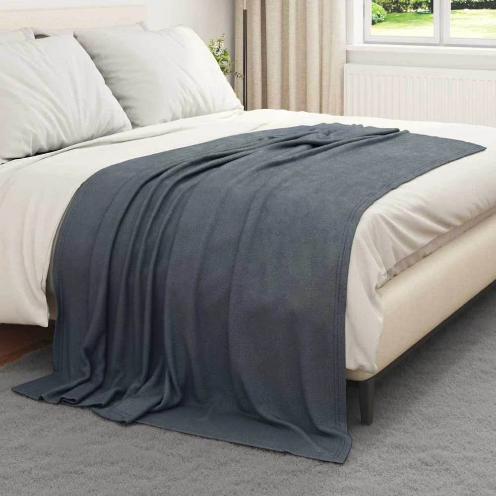 Mesti antklodės 6 vnt. Tamsiai pilka 200 x 150 cm 2.61 kg