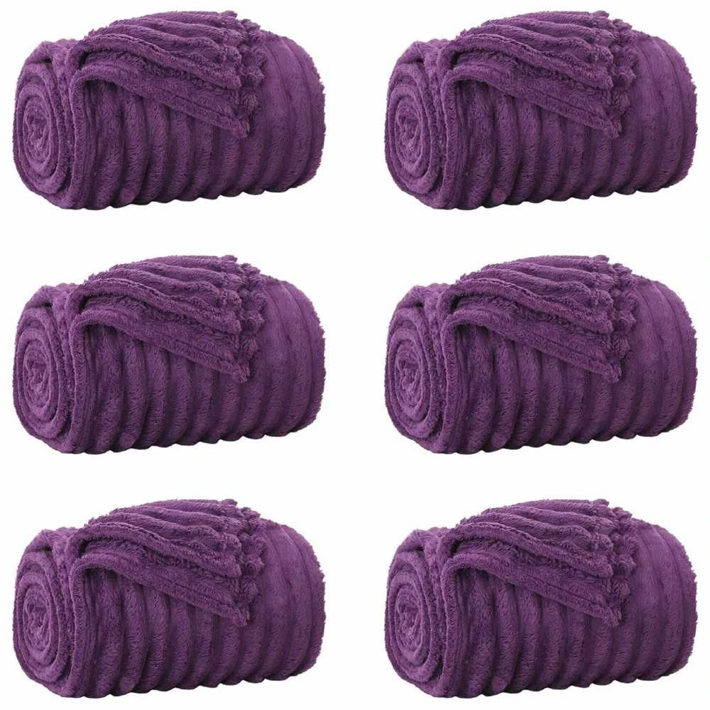 Mesti antklodės 6 vnt. Violetinė 150 x 130 cm 2.85 kg Flysas