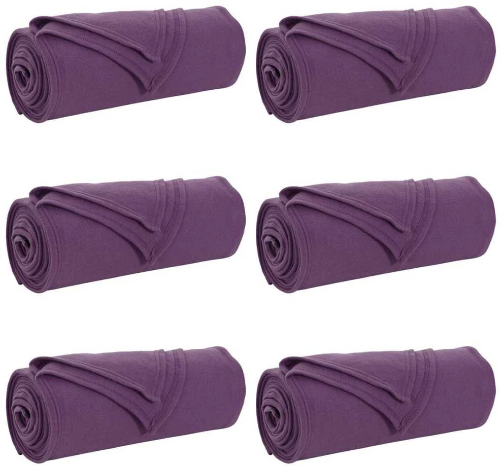 Mesti antklodės 6 vnt. Violetinė 200 x 150 cm 2.61 kg Flysas