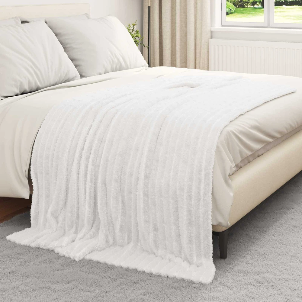 Mesti antklodės 6 vnt. Balta 200 x 150 cm 4.75 kg Flysas