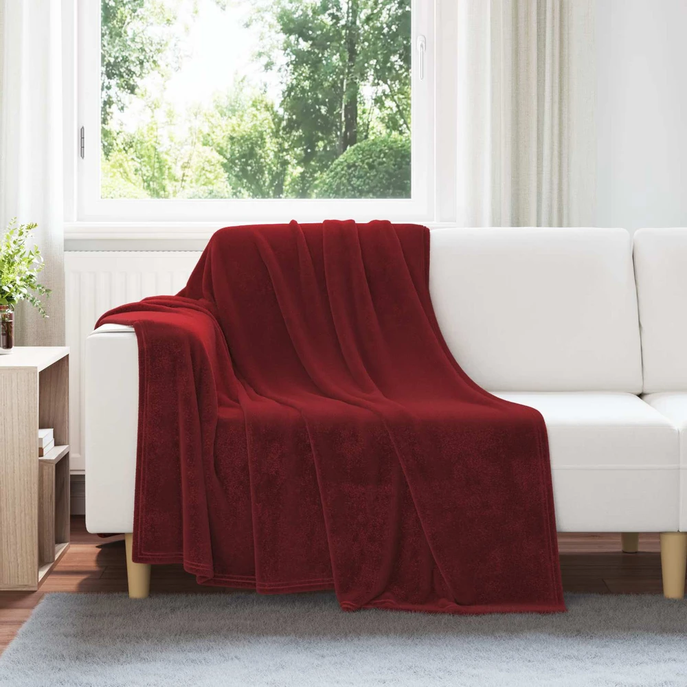 Mesti antklodės 6 vnt. Bordo raudona 150 x 200 cm 4.68 kg