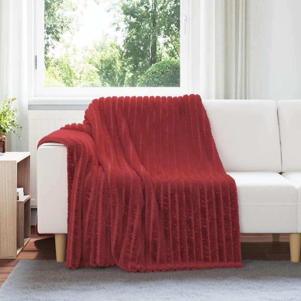 Mesti antklodės 6 vnt. Bordo raudona 200 x 150 cm 4.75 kg