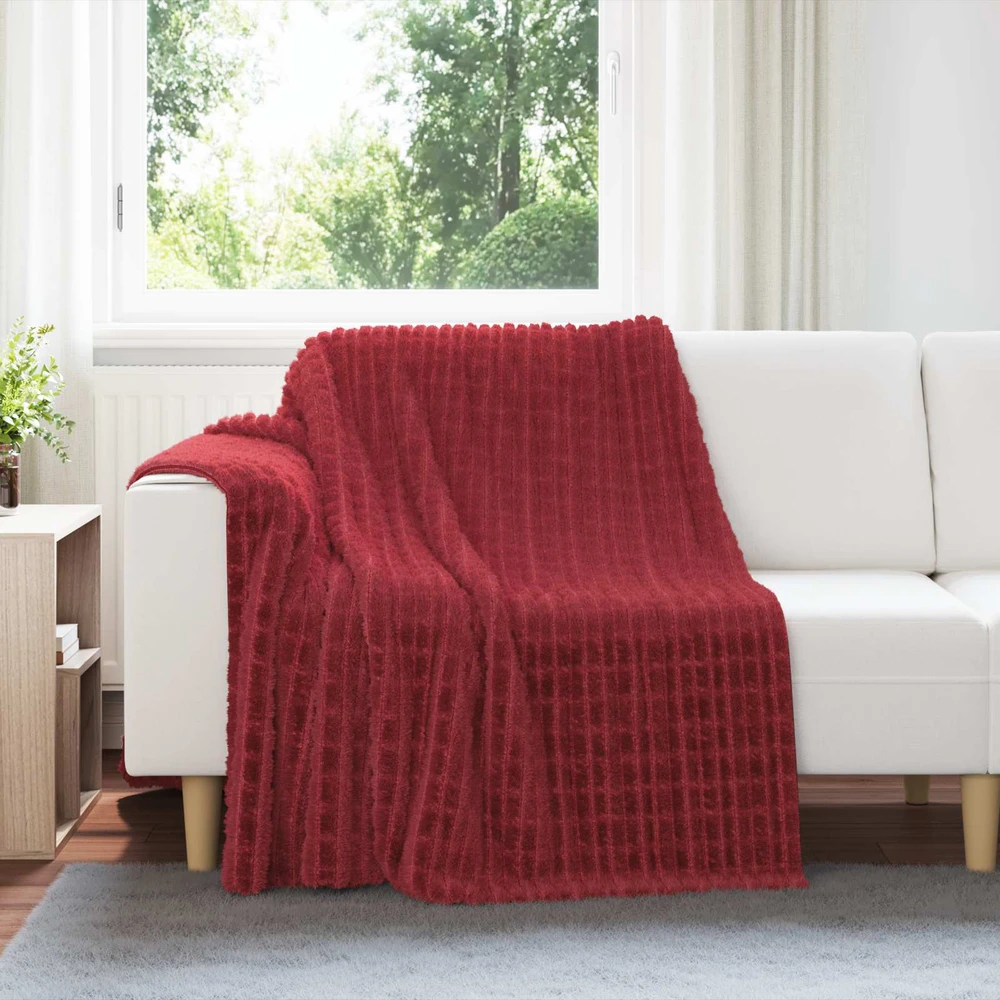 Mesti antklodės 6 vnt. Bordo raudona 200 x 150 cm 4.5kg Flysas