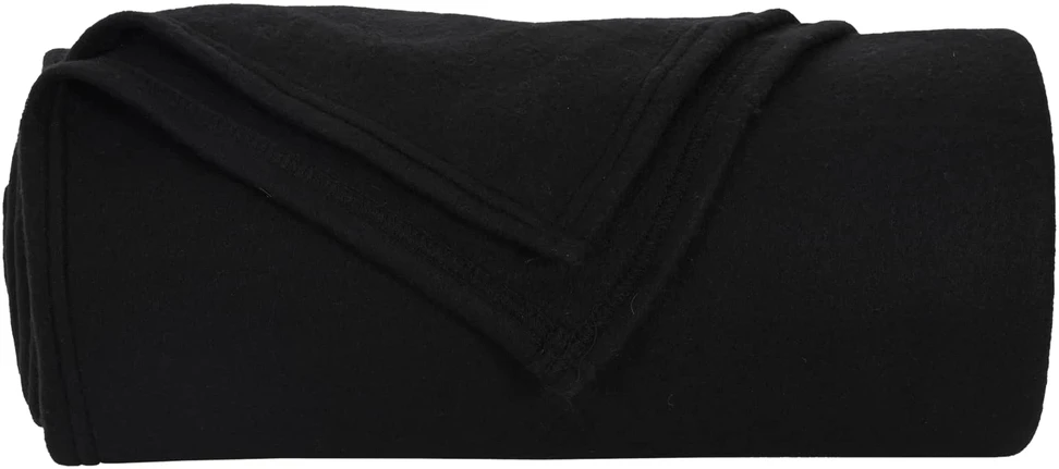 Mesti antklodės 6 vnt. Juoda 200 x 150 cm 2.61 kg Flysas