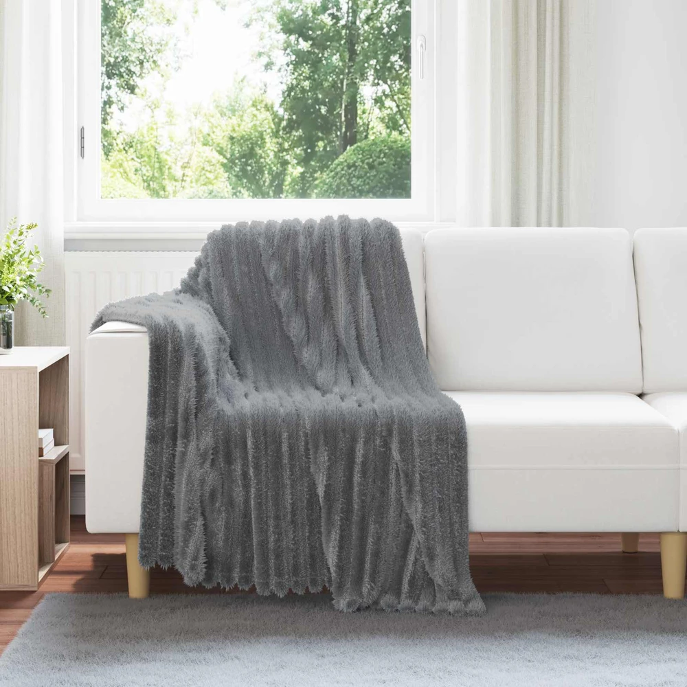 Mesti antklodės 6 vnt. Tamsiai pilka 150 x 130 cm 2.85 kg