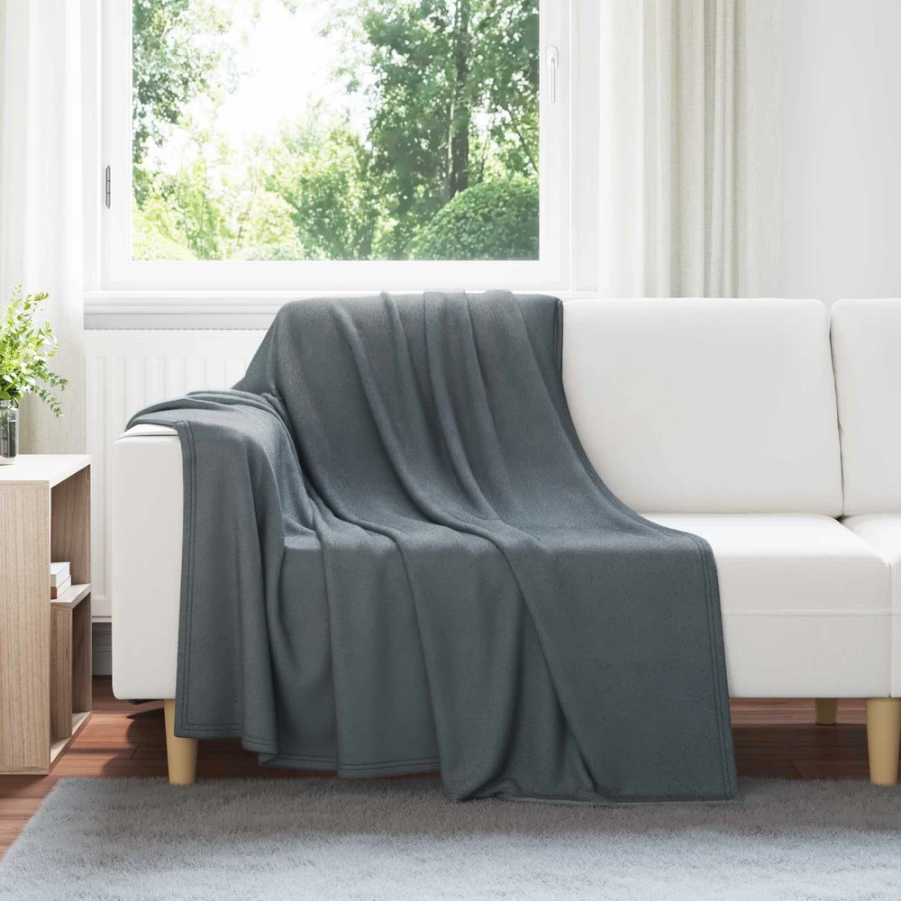 Mesti antklodės 6 vnt. Tamsiai pilka 200 x 150 cm 2.61 kg