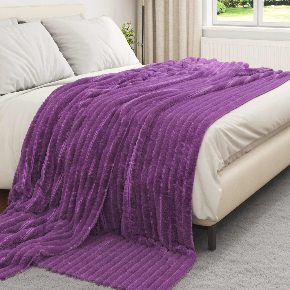 Mesti antklodės 6 vnt. Violetinė 270 x 240 cm 9.15 kg Flysas
