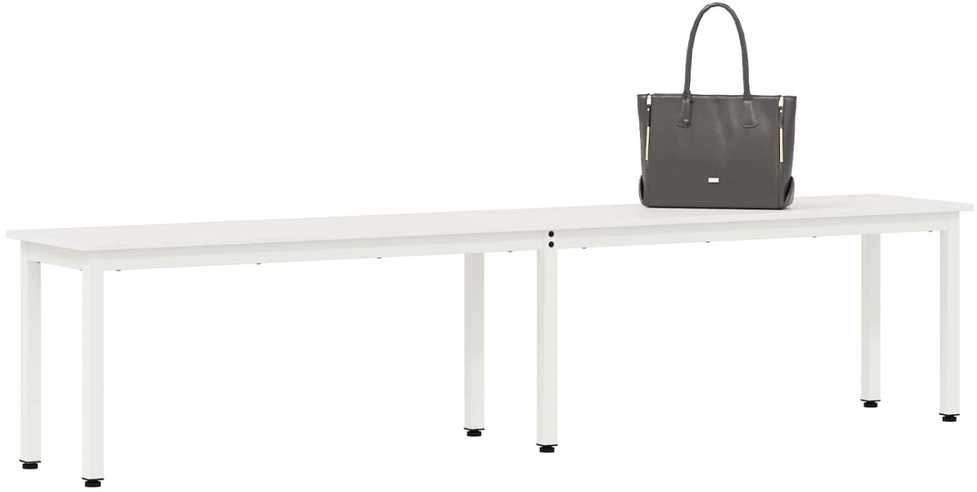 suoliukas Balta 200 x 35 x 45 cm Kietos pušies mediena
