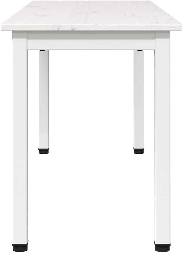 suoliukas Balta 110 x 35 x 45 cm Kietos pušies mediena