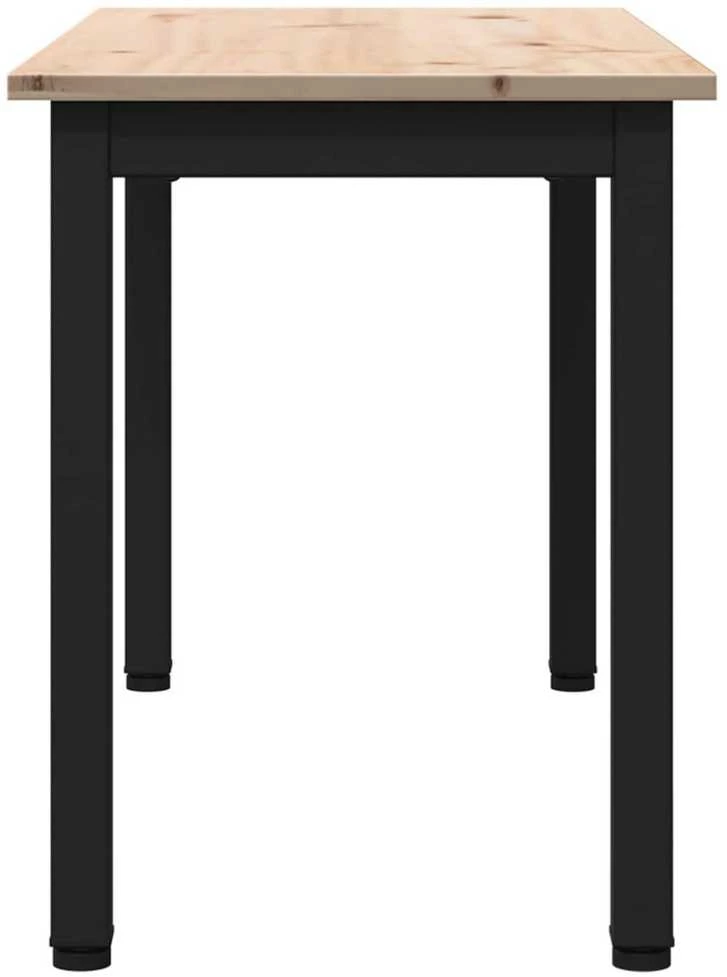 suoliukas Natūrali 80 x 35 x 45 cm Kietos pušies mediena