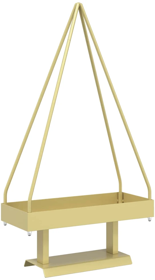 Metalinė Kalėdų eglutė su stovu KUOPIO 60 cm Plienas Auksinė