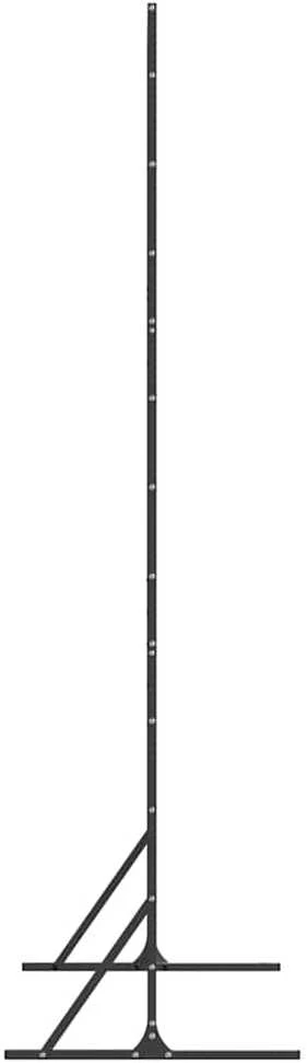 Privatumo žaliuzės 100 x 50 x 180 cm Plienas Juoda