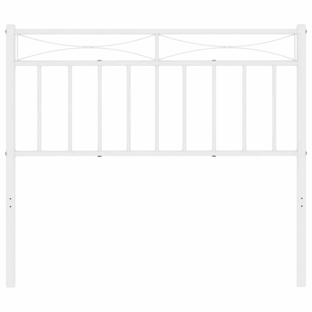 Metalinis galvūgalis, baltos spalvos, 100cm