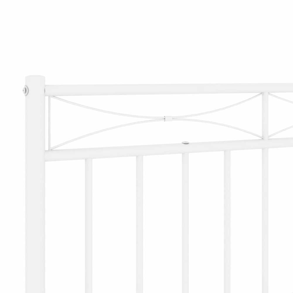 Metalinis galvūgalis, baltos spalvos, 100cm