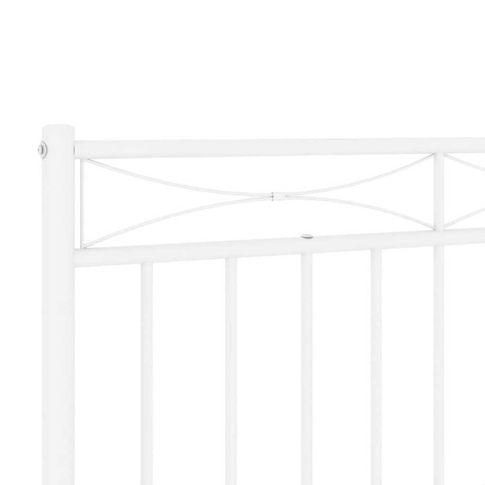 Metalinis galvūgalis, baltos spalvos, 100cm