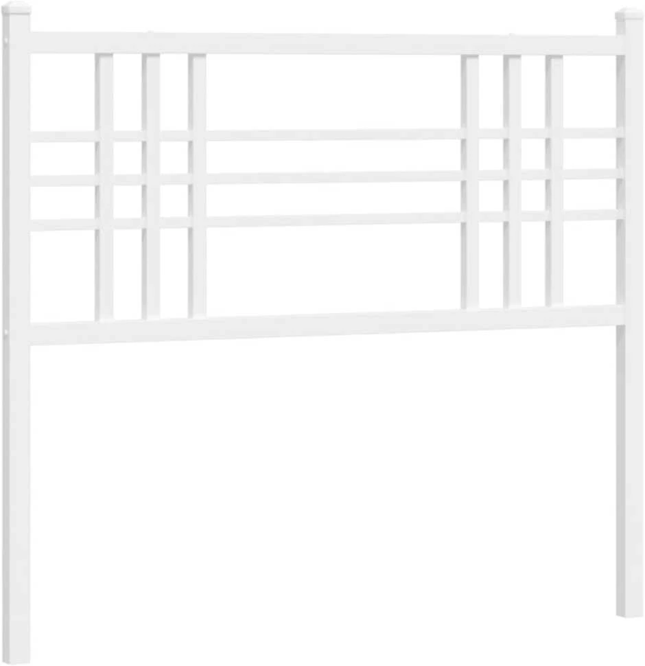 Metalinis galvūgalis, baltos spalvos, 100cm