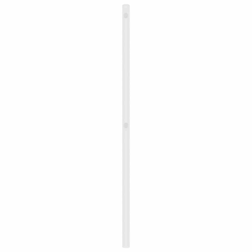 Metalinis galvūgalis, baltos spalvos, 100cm