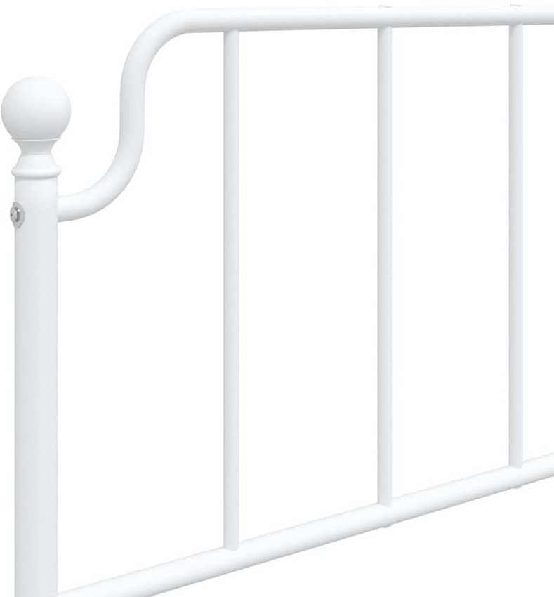 Metalinis galvūgalis, baltos spalvos, 100cm