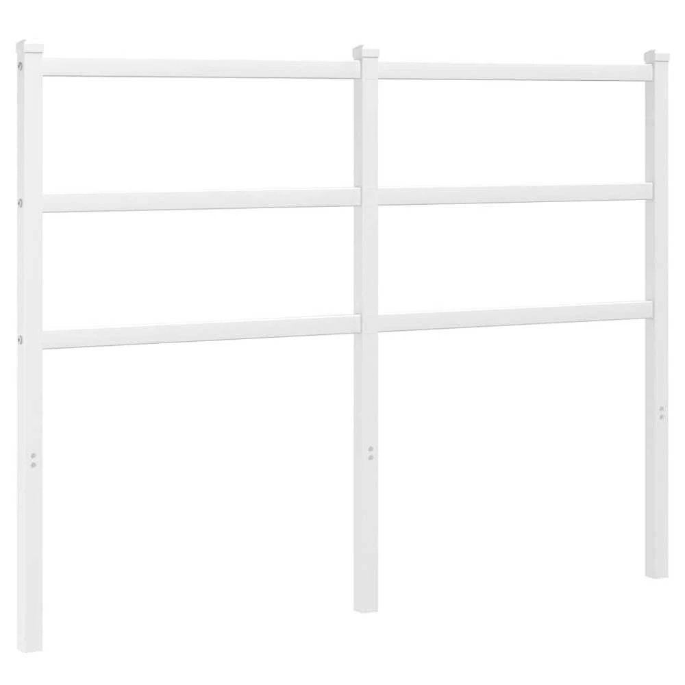 Metalinis pakaitinis galvūgalis, baltos spalvos, 120cm
